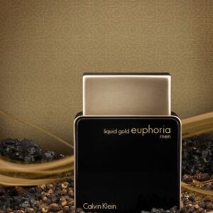 Original Tester Liquid Gold Euphoria Men Calvin Klein 100ml