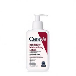 Cerave Itch Relief Moisturizing Lotion With Pramoxine Hydrochloride For Dry Skin (237ml)